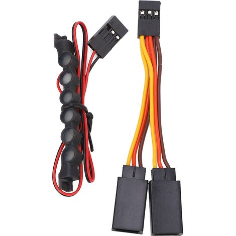Phare avant à 6 LED pour voiture télécommandée Traxxas 1/18 TRX4M, lumière blanche (1/5)