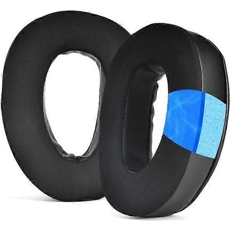 Coussinets d'oreillette noirs pour casque Sennheiser GSP 370/350/303/3