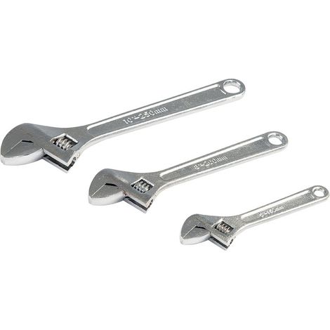 Silverline Chiave regolabile a 3pz 150, 200 & 250 mm (1/5)