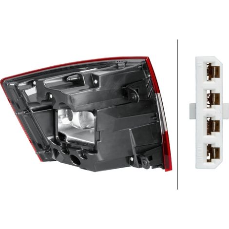 Feu arrière Hella 9EL 354 848-041 SKODA 5E9 945 208 5E9 945 712