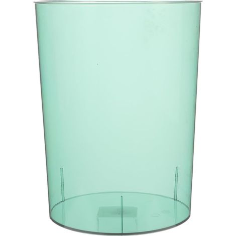 Transparenter Mülleimer aus Pet Einfacher Blumenkübel mit