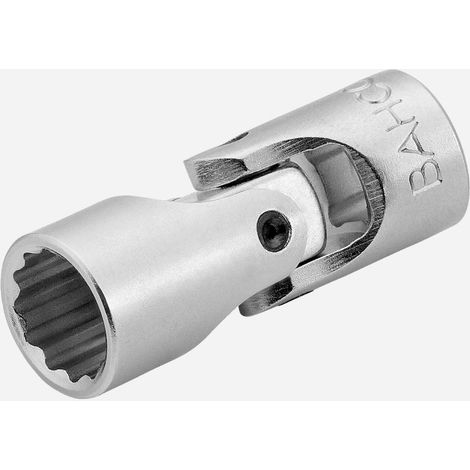 BAHCO - Douille articulée 12 pans 1/4", dimensions en pouces
