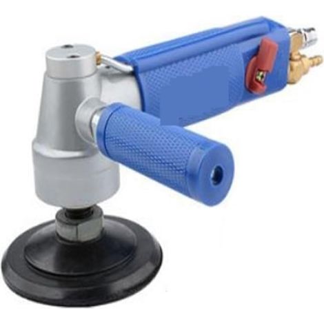 75mm 10mm 3 Pouces 4 Pouces Air pneumatique Eau Polissage abrasif Papier polisseuse meuleuse Machine(3inch) (1/4)