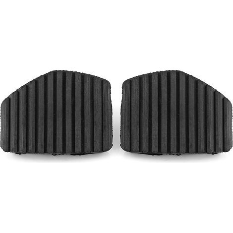 1 pair of rubber covers for clutch and brake pedals, for Peugeot/Citroen 1007 207 208 301 C3 C4 C5 C6 C8 (1/3)