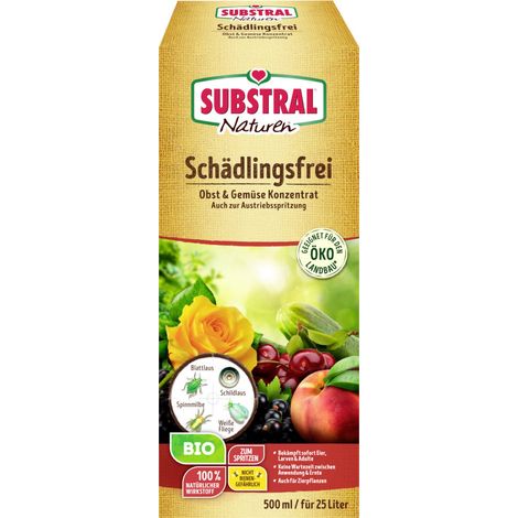 Substral Naturen Bio Schädlingsfrei Obst & Gemüse Konzentrat 500ml (1/3)