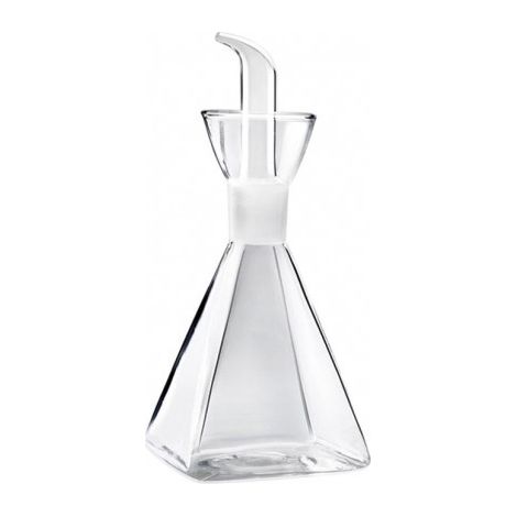 ACEITERA PIRAMIDAL CRISTAL 500 ML - IBILI
