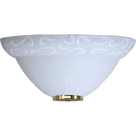 Applique 1xE27 Ganci Oro Vetro Screpolato Bianco E-Energy Asia (1/2)