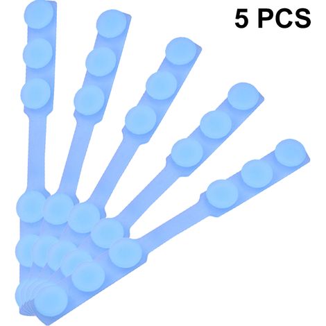 5pcs Ensemble monobloc de rallonges de boucle d'oreille sans fixation, de crochets de fixation de masque anti-serrage, d'accessoires pour boucles d'oreille, de clips d'oreille, de boucles de masque et (1/5)