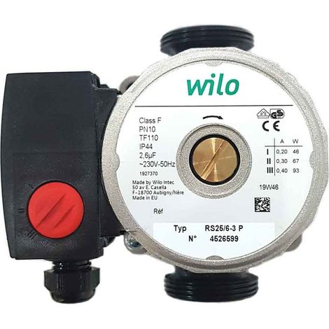 Bomba Circulación Caldera WILO RS 25/6 3P 130mm