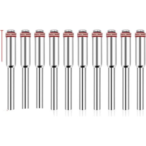 8 pièces accessoires 3mm serrage miniature levier de connexion roue polissage mandrin support coupe pour outil rotatif-8 8pcs - (1/5)