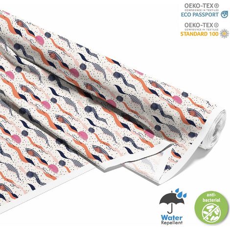 TISSUS DÉCORATIFS D'EXTÉRIEUR OXFORD - motif été  DX9009 (1/5)