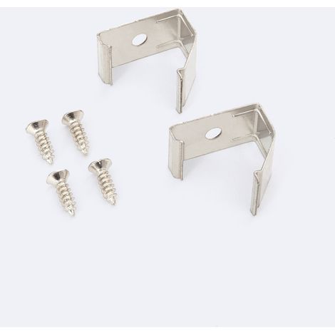Befestigungsmetallclip 45° (1/2)