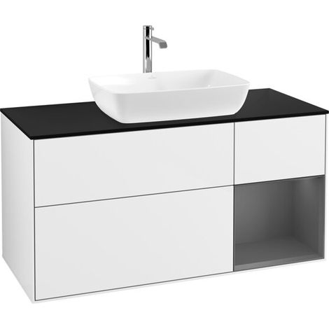 Villeroy & Boch F832GKGF Meuble sous lavabo Finion F83 (1/2)