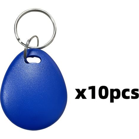Carte d'accès par identifiant — Carte 125 kHz  compatible avec les systèmes de contrôle d'accès par capteur intelligent — Lot de 10 (1/3)