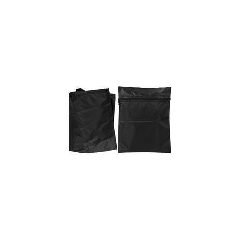 Housse ronde pour barbecue, imperméable, durable et pratique, pour barbecue à gaz et électrique. (1/5)