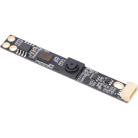 Module caméra noir avec interface USB 2.0, vue sans distorsion de 66°, résolution de 1 mégapixel, numérisation 720P, distance focale de 3,29 mm. (1/5)