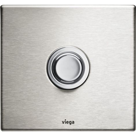 Viega Visign for Public Ausstattungsset 8326.2 für Urinal-Spülsystem, Edelstahl gebürstet (1/5)