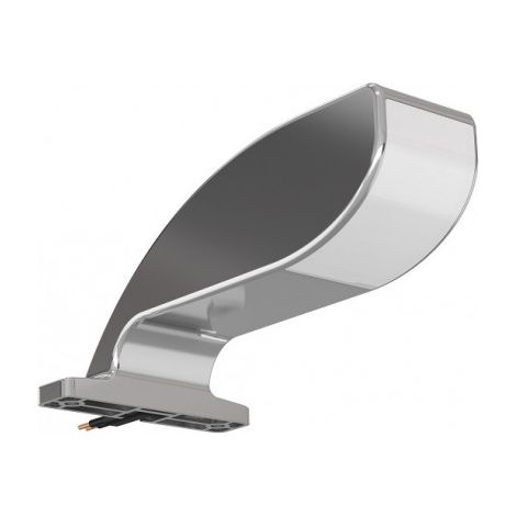 Lampe LED Fila - L 6 x l 6 x H 12 cm - Chrome - Livraison gratuite