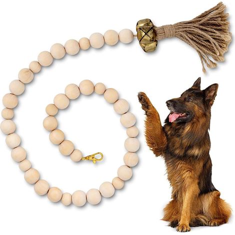NALOOKAMIC Apprentissage de la propreté de la Sonnette pour Chien Sonnettes pour Chien de Compagnie - Cloches de Chien pour la Formation de Pot de Porte, Petits, Moyens et Grands Chiens, Fournitures (1/5)
