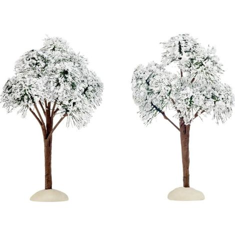 Mountain Pine Set of 2 Verde e Bianco Luville