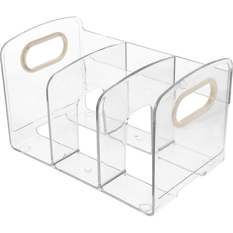 Porte-livres transparent en acrylique pour rangement pratique (1/5)