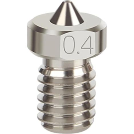5 Stück 3D-Drucker-Teile, Hochgeschwindigkeits-TC4-Legierung, extrem heiße Düse, 0,4 mm, für Ender3 CR10 3D-Drucker