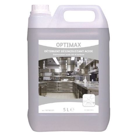 Optimax Détergent desinfcrustant acide Bidon de 5L - Diversey