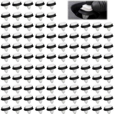 100 Pièces Clips de Fixation Voiture Universels, Agrafe Panneau de Porte  Rivets Voiture Panneaux Portes, Clips Garniture Porte Voitures pour Pare-Chocs, Baguettes, Voitures Panneaux (1/5)