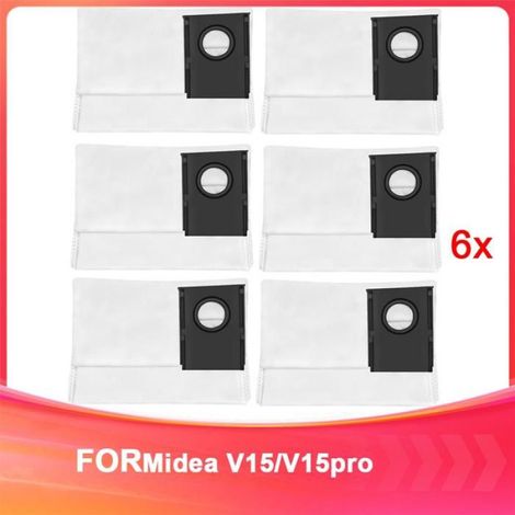 Sac À Poussière - Pour Robot Balayeur Midea V15 V15pro - Accessoire De Remplacement - 6 Pièces (1/5)