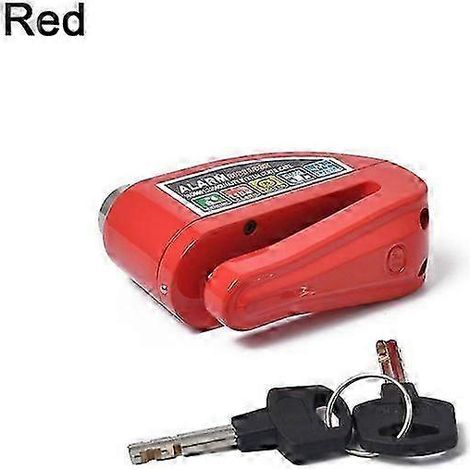 Antivol de moto facile à utiliser avec alarme et sirène de sécurité pour frein à disque ( ) (1/5)