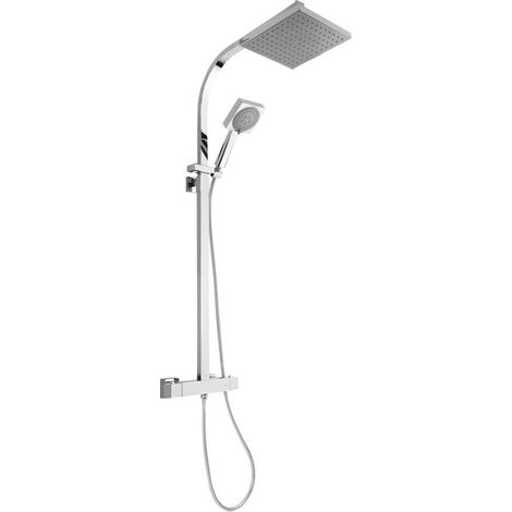 GENEBRE CT67110 26 KENJO Columna Termostática Extensible con Equipo de Ducha - ref: CT67110 26