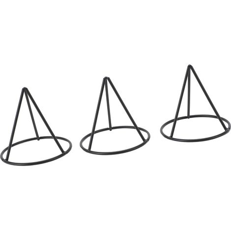 Avocadokern-Starterständer, stabiler dreieckiger Metallständer für Gläser mit 8,6 cm (3,4 Zoll) breiter Öffnung, 3 Stück.