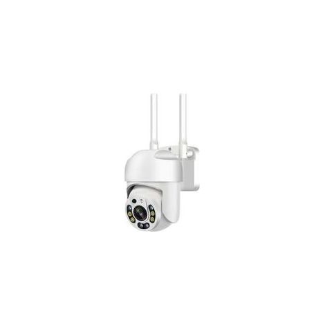 Caméra de surveillance interieur / exterieur Caméras de sécurité sans fil QX65 pour l'extérieur, caméras extérieures Wi-Fi 5G 5 GHz pour la sécurité de la maison, caméras de sécurité 355° avec alarme (1/5)