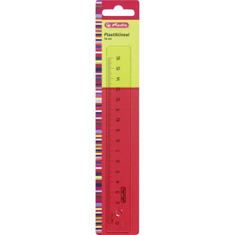 Herlitz Lineal Plastik 16cm