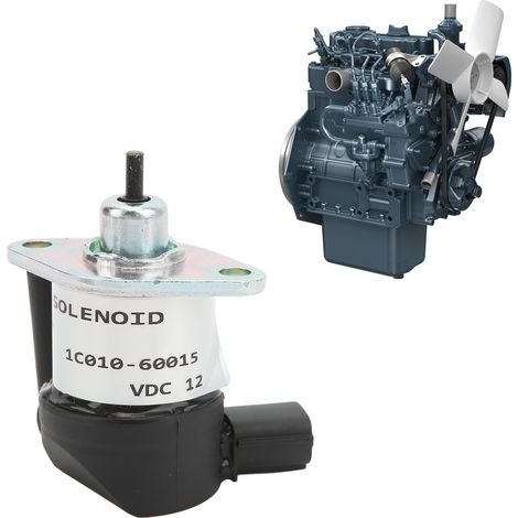 Das Kraftstoffabsperrventil ist für Kubota D905 Motoren geeignet (Teilenummer: SGDL:0196). (1/5)