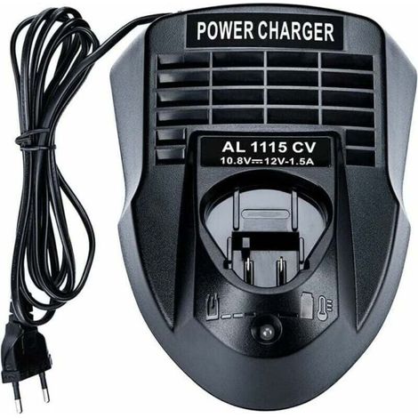 AL1115CV 10,8 V 12 V 1,5 A Lithium-Ionen-Akkuladegerät/Netzteil für Bosch Lithium-Ionen-Bohrschrauber BC430 BC330, 2 607 336 996 BAT411 BAT412A (1/4)
