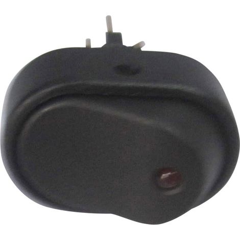 TRU COMPONENTS 1587552 Kfz-Wippschalter TC-R13-133L-SQ RED 12 V/DC 30 A 1 St. (1/2)