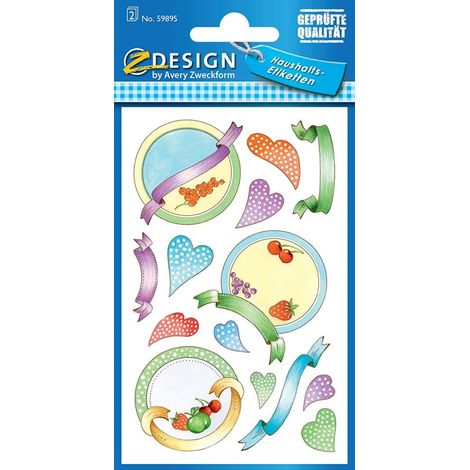 Haushaltsetiketten 6x Emblem 11x Sticker (1/2)