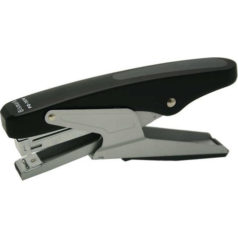 - agrafeuse Bismark machine à agrafer - capacité agrafage 20 feuilles - design ergonomique - haute durabilité - couleur noir
