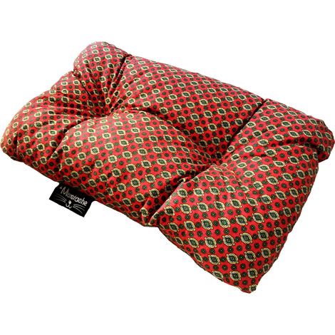 Coussin chat et chien provençal 70x40 cm Rouge (1/3)