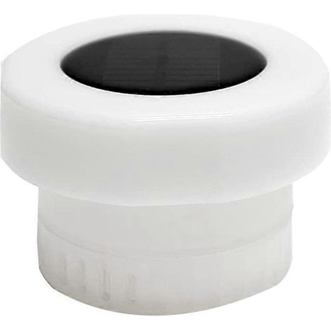 Distributeur de chlore pour piscine avec lumière solaire --- (1/5)