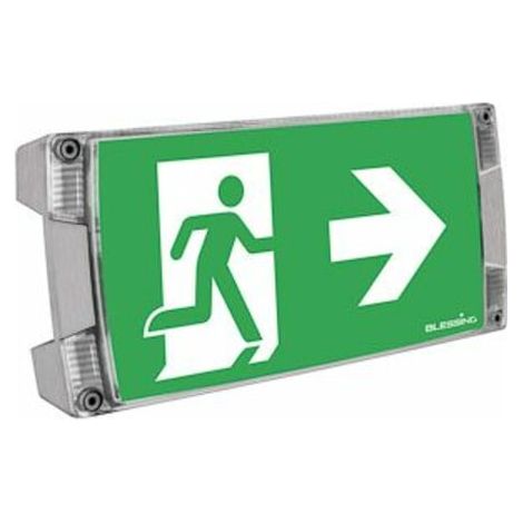 Ceag Notlichtsysteme Rettungszeichenleuchte o.Einlegepiktogramm LED S CG-S