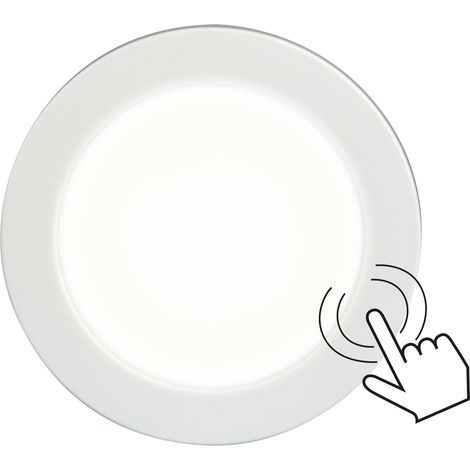 Lampada LED touch a superficie bianca 4W 6000K 180 lm 12V SLL05 TS (1/5)