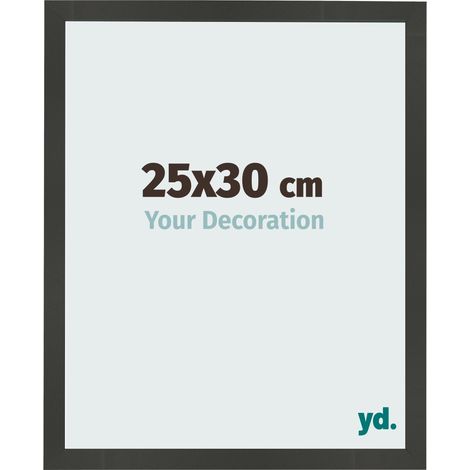 yd. - Cadre photo 25x30 - Anthracite - MDF - Bologna (1/5)