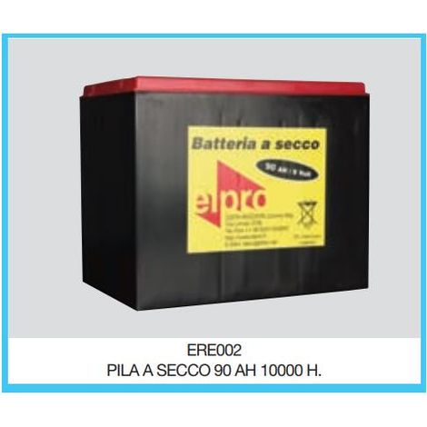 ELPRO - ERE002 - Pila 9V 10.000 H - Batteria