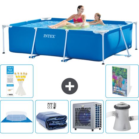 Intex Piscina con struttura Rettangolare - 220x150x60 cm - 7-pezzi S124 (1/5)