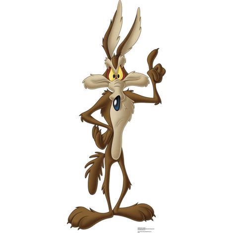 Figurine en carton Bib bip et coyote Hauteur 144 cm (1/5)