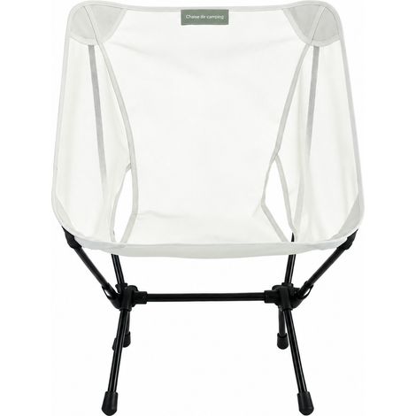 Chaise de camping pliante lune blanche en maille intégrale ultra légère blanc 570 36 × 12 × 12 cm 800 g – Livraison gratuite