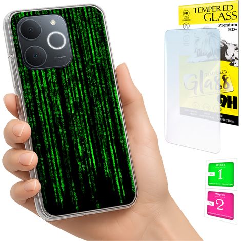 Custodia per Realme Note 70T con cover fotografica e vetro temperato 9H. (1/5)
