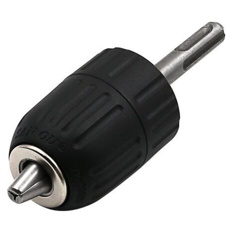 Mandrin sans clé 2-13 mm avec Adaptateur 1/2 'SDS Outil de Conversion sans clé Amovible Haute Performance pour SDS, GSB et GSR, Ensoleillé (1/5)